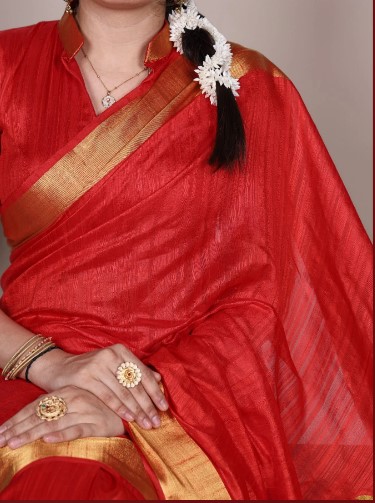 Raw Silk Zari Sarees