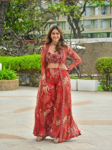 Floral Koti Sharara Set